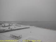 Spiaggia di Bagnoli  innevata